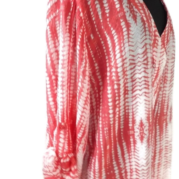 Grand & Greene Womens Size 3X Top Blouse Orange - Picture 8 of 8